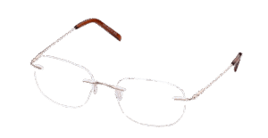 Nicholas rimless frame